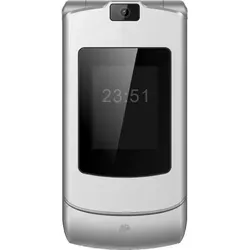 NGM C3 Dual SIM 2,4 Zoll Silber 3G Clamshell Mobiltelefon - Silber