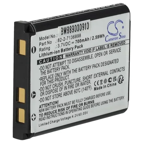 vhbw Akku kompatibel mit SteelSeries Arctis Nova Pro 61527, Pro Wireless Headset Kopfhörer (700 mAh, 3,7 V, Li-Ion)