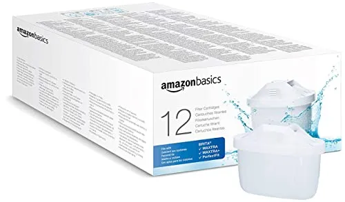 Amazon Basics Wasserfilterkartuschen, 12 Stück von Amazon