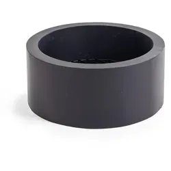 Feuerschale Nebraska aus hitzebeständigem Metall, modern, Schwarz, Ø 60 cm, pulverbeschichtet