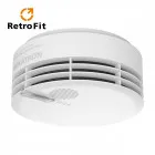 Hekatron Rauchwarnmelder Genius Plus – 10 Jahre Laufzeit - Rauchmelder mit 10-Jahres-Batterie und 85 dB Schallleistung, ideal für zuverlässigen Brandschutz in Ihrem Zuhause.