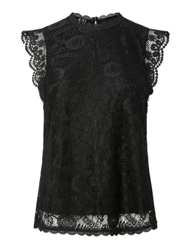 PIECES Pcolline Sl Lace Top Noos von PIECES