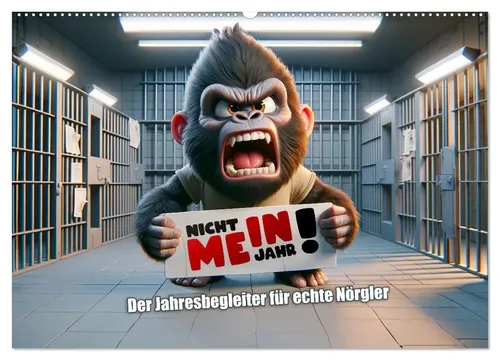 Calvendo | Nicht mein Jahr: Jahresbegleiter für Nörgler - Kalender für 2025 mit 14 Seiten voller humorvoller Alltagssituationen. Ideal für entspannte Momente und eine positive Sichtweise im Alltag.