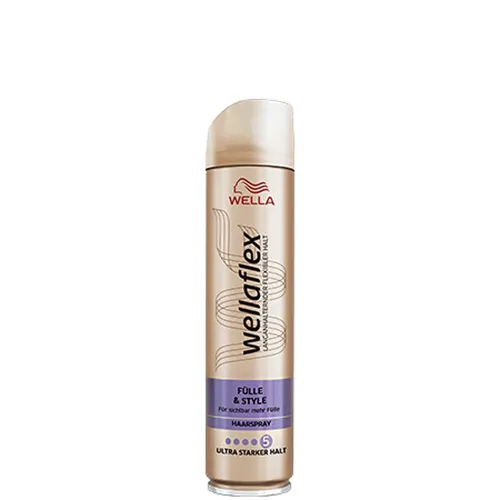 wellaflex Fülle & Style ULTRA STARKER HALT natürliche flexible Stylings 250ml