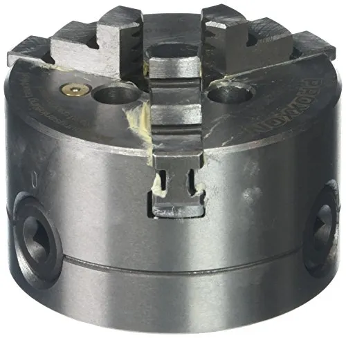 Proxxon Dreibacken-Drehfutter für PD 250/E - Bohr-Zubehör mit zentrischem Spannmechanismus, ideal für präzises Spannen von Werkstücken mit einer Rundlauftoleranz von nur 0,04 mm.