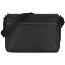 Jost Umhängetasche Riga Shoulder Bag Flap L - Umhängetaschen für stilvolle Männer, ideal für das Büro mit cleveren Fächern für optimale Organisation.