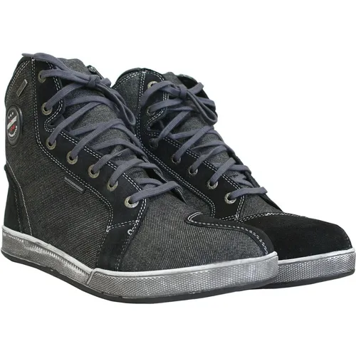 Büse B54 Motorradstiefel - Wasserdicht und Komfortabel - Schwarz - 40 - Motorradstiefel mit 3-lagiger Klimamembrane, die wasser- und winddicht sowie atmungsaktiv ist. Ideal für Sicherheit und Komfort bei jeder Fahrt.