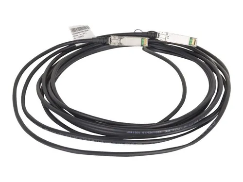 HP Ethernet 10GBase-CR-Kabel - 5 m SFP+ Verbindung - Festplatten, sorgt für schnelle und zuverlässige Datenübertragung mit einer Reichweite von 5 m für Ihre Netzwerkverbindungen.