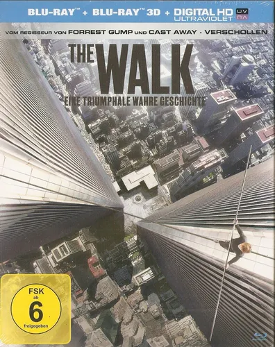 The Walk – Eine triumphale wahre Geschichte; Blu-ray 3D + Digital HD neu OVP