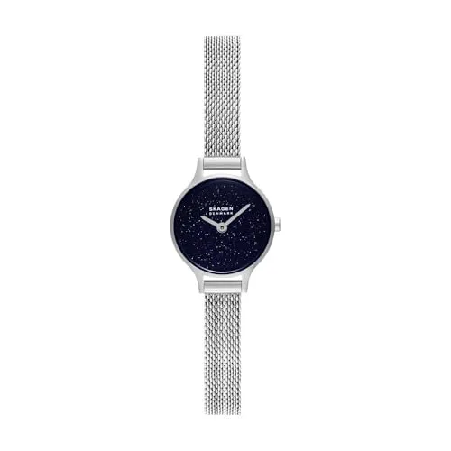 Skagen SKW3172 Damenuhr Edelstahl ANITA MICRO silber - Damen Armbanduhr aus hochwertigem Edelstahl, elegant und leicht, ideal für jeden Anlass.