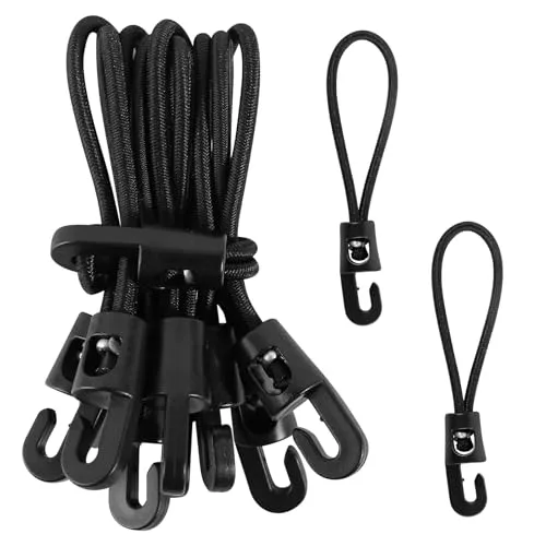 Spanngummi mit Haken 20 Stück Expander mit Haken Multifunktional Planenspanner 10cm Gummispanner mit Haken Spanngummi Kurz für Planen Zelt Net Camping