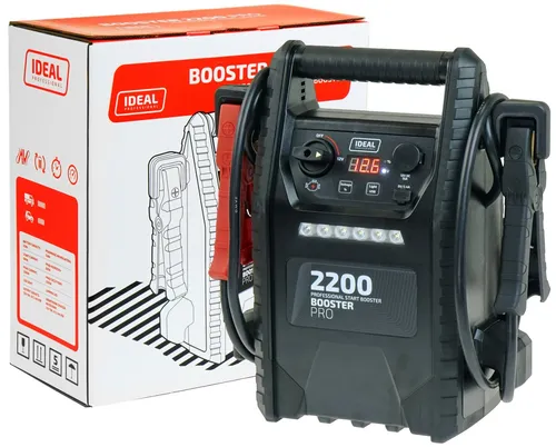 Ideal™ Booster 2200 Pro 12V 2200A Starthilfe Powerbank Kfz Auto Lkw Batterie