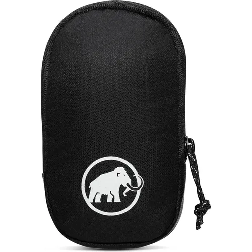 Mammut Lithium Add-on Shoulder Harness Pocket - Zusatztasche schwarz S - Schutzhüllen Schutztaschen, leichte und vielseitige Tasche mit Fleece-Innenfutter für Kratzschutz von Brille oder Handy, ideal für Rucksack- oder Klettergurtbefestigung.
