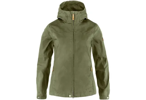 Fjällräven Outdoorjacke Stina - Ideal für Berg- und Pirschjagd - Funktionsjacke für Bergjagd und Freizeit, aus abriebfestem Material, taillierte Passform und praktische Kapuze, perfekt für Outdoor-Abenteuer in jeder Jahreszeit.