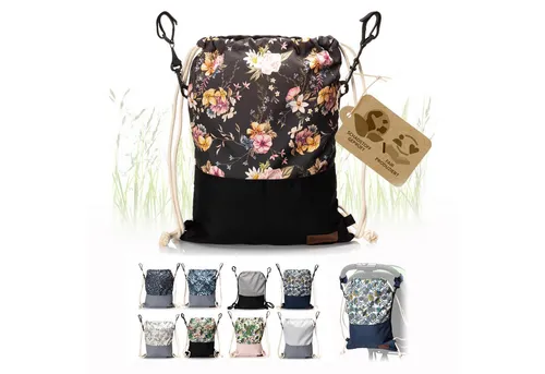BambiniWelt by Rafael K. Wickeltasche Wickeltasche BEUTEL für Kinderwagen Buggy Babytasche