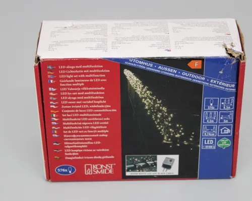 Konstsmide Micro LED Büschellichterkette Cluster in weiß von Konstsmide