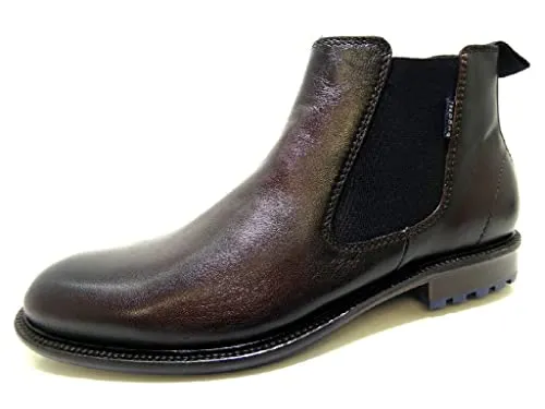 bugatti Stiefeletten für Herren in midbrown - Wanderschuhe aus hochwertigem Glattleder, bequem und stilvoll – ideal für Outdoor-Abenteuer oder den Alltag.