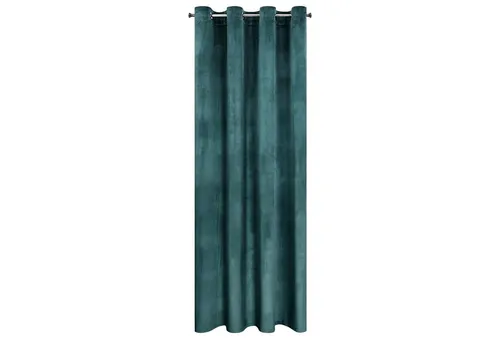 Eurofirany Fertigvorhang D91 Rosa Ösen 140 X 250 Cm Dunkeltürkis