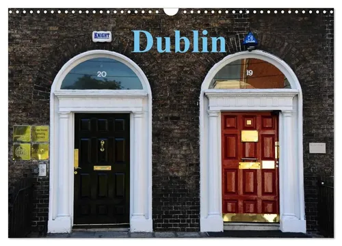 Dublin Wandkalender 2026 DIN A3 quer - Monatskalender für 31,99 € mit beeindruckenden Bildern von Dublin, ideal für Reisende und Stadtliebhaber. Entdecken Sie die Schönheit der irischen Hauptstadt!