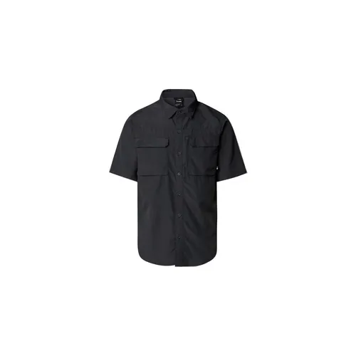 The North Face Mens Short Sleeve Sequoia Shirt XXL - Funktionale Wanderhemden für Herren, aus 100% recyceltem Nylon, schnelltrocknend und mit UV-Schutzkragen für besten Komfort beim Wandern.