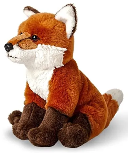 Uni-Toys - Rotfuchs, sitzend - 21 cm (Höhe) - Plüsch-Fuchs - Plüschtier, Kuscheltier