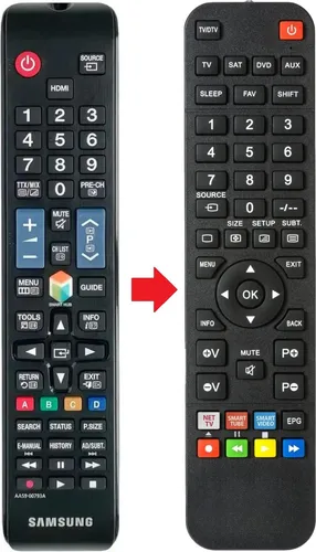 Samsung Fernbedienungen von ARKAIA