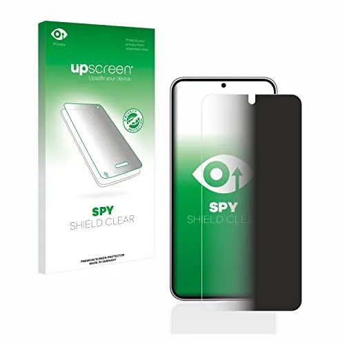 upscreen Anti-Spy Blickschutzfolie für Samsung Galaxy S23 Made in Germany, Privacy Screen Displayschutz-Folie [Sichtschutz, Blaulichtfilter]
