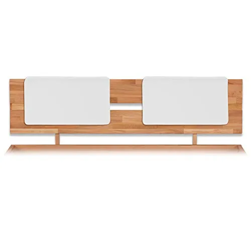 Bubema Polster-Steckkissen 2er-Set - für Bettkopfteil in verschiedenen Farben - Bettenzubehör mit Stil, diese dekorativen Kissen aus strapazierfähigem Kunstleder bieten zusätzlichen Komfort und eine individuelle Gestaltung deines Schlafzimmer. Ideal zum Anlehnen und in 7 Farben erhältlich.