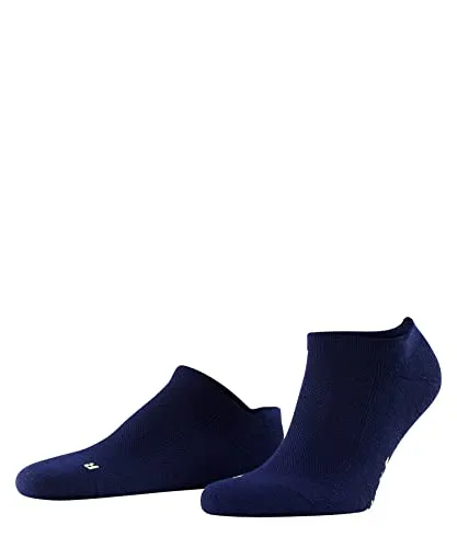 FALKE Unisex Sneakersocken Cool Kick Sneaker U Sn weich atmungsaktiv schnelltrocknend kurz einfarbig 1 Paar, Blau Marine 6120-O, 44-45