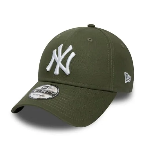 New Era 9Forty Baseball Cap New York Yankees - Grün für Youth - Stylische Baseball Cap für Kids, 100% Baumwolle, idealer Tragekomfort und perfekter Sitz (54-56cm)