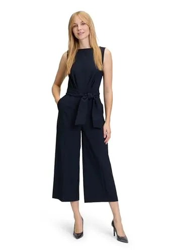 Betty Barclay Overall Jumpsuit mit Eingrifftaschen - Trendiger Regular Fit - Stylischer Overall Jumpsuit mit praktischen Eingrifftaschen, ideal für lässige und elegante Anlässe, aus bequemer Polyester-Elasthan-Mischung.