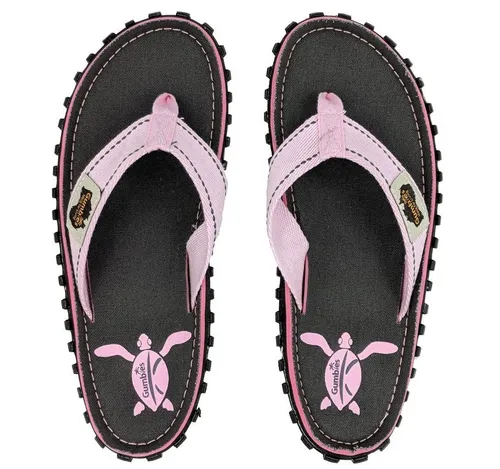 Gumbies Zehensandalen Original Flip Flops grau/pink Damen, Größe Euro (US): 41 - Sandalen mit extrem leichtem Design und trittsicherer Sohle, ideal für den aktuellen Lifestyle – für höchsten Tragekomfort und Haltbarkeit, perfekt für jeden Anlass.