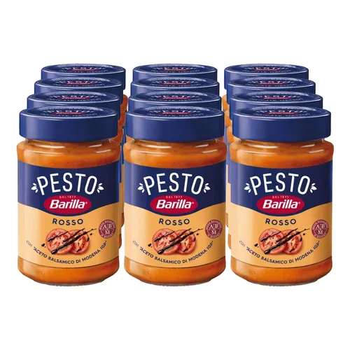 Barilla Pesto Rosso 200 g, 12er Pack von Barilla