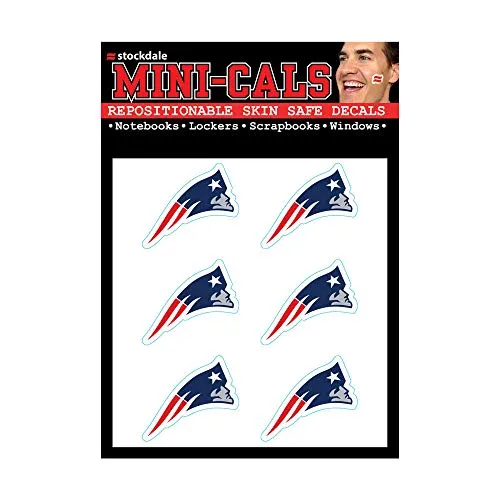 Wincraft 6er Gesicht Aufkleber 3cm - New England Patriots