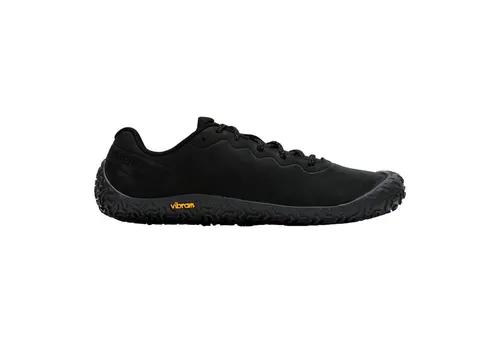 Merrell Herren Vapor Glove 6 LTR-Black Sneaker, Schwarz, 47 EU - Laufschuhe mit 30% recyceltem Gummi für optimale Haltbarkeit und Grip auf nassen und trockenen Untergründen. Ideal für natürliche Fußposition und umweltbewusste Läufer.