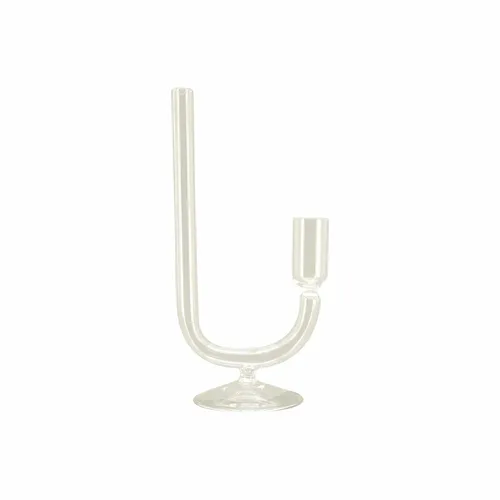 Vase mit KerzenHalter Verrerie - Glas - 8,5x8x19,5 cm