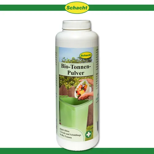 Schacht 600 g Bio-Tonnen-Pulver Ungeziefer Fliegen Schimmel Bekämpfung Pflege