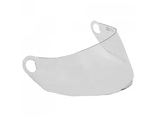 Airoh Visier Aster-X Clear - Klarer Ersatz für Ihren Schutzhelm - Helmzubehör mit klarem Visier für optimale Sicht und Sicherheit auf der Straße.