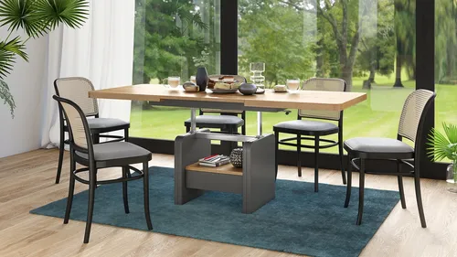 Höhenverstellbarer Design Couchtisch Lexus von Mazzoni