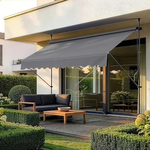 pro.tec Klemmmarkise Stem 300 x 120 cm