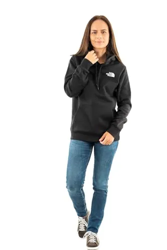 Kapuzensweatshirt THE NORTH FACE W SIMPLE DOME REGULAR HOODIE für Damen - Sportliches Kapuzensweatshirt in TNF Schwarz, ideal für Sport und Freizeit. Es bietet höchsten Tragekomfort durch weiche Sweat-Qualität und praktische Kängurutasche.