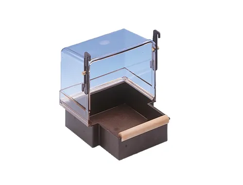 Nobby Allroundbad für Nymphen - Badehäuschen & -wannen für Nymphen, ermöglicht Ihrem Vogel selbstbestimmtes Baden und Spielen für optimale Hygiene und Gesundheit.