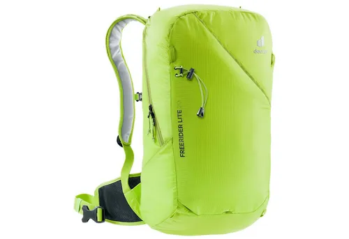 deuter Rucksack Freerider Lite 20 3303122 - Leichter Tourenrucksack für Winterabenteuer, mit atmungsaktivem, schneeabweisendem Material und variablem Fixierungssystem für Ski und Snowboard.