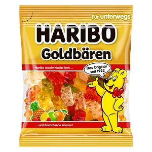 HARIBO Goldbären Fruchtgummi 100,0 g - Fruchtgummis: Die Original HARIBO Goldbären sind der perfekte Gute-Laune-Macher und ideal für einen fruchtigen Snack im Alltag!