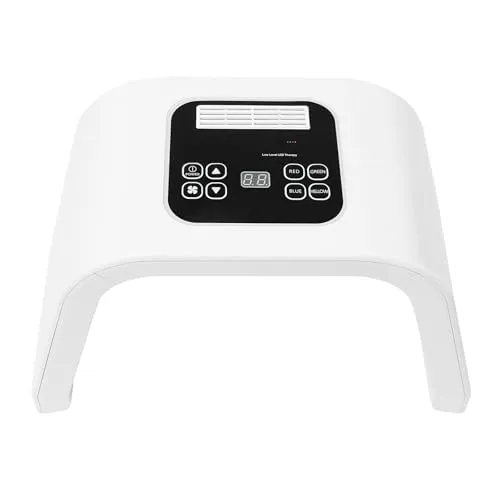 KOLHGNSE 7 Farben Photon LED Licht Therapie Gesichtsmaske