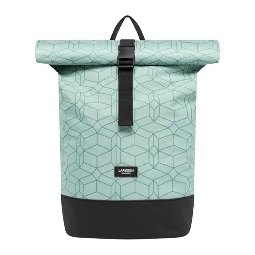LARKSON Cityrucksack Janne – Flexibler Tagesrucksack für Damen & Herren - Stylischer Rucksack mit flexibler Größe von 14-17 Litern, gepolstertem Laptopfach und wasserabweisendem Material. Ideal für Alltag und Reisen, mit praktischem Schnellzugriff und hohem Tragekomfort.