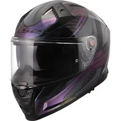LS2 FF811 Vector II Carbon Savage Helm, grau/weiß/rot, L (59/60) - Sportlicher Integralhelm mit leichtem Carbon-Material für optimale Sicherheit und Komfort. Ausgestattet mit einer kratzfesten Sonnenblende und hervorragender Belüftung – ideal für Touren und den urbanen Einsatz.