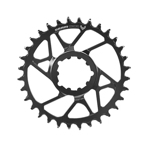 Produktbild SRAM S1000 Eagle T-Type Kettenblatt mit Direktmontage, 34t, 12-Gang, 8-Bolzen Direktmontage, 3 mm Offset, Stahl, Schwarz