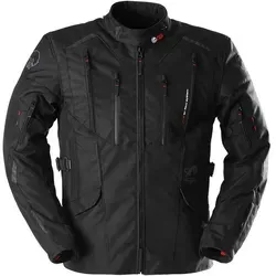 Furygan Brooks Motorrad Textiljacke, Schwarz, Größe M - Moderne Adventure-Motorradjacke mit dynamischem Schnitt, wasserdichter Humax®-Membran und verstellbaren Taillenlaschen für optimalen Tragekomfort und Schutz bei jedem Wetter.