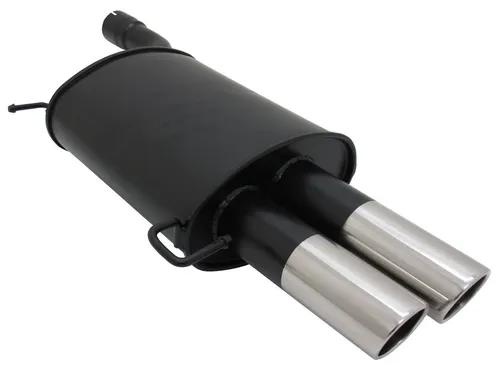 OMAC Auspuff-Flexrohr Novus Sportauspuff für BMW E61 - Sportendschalldämpfer mit EG Genehmigung für BMW 5er (E61) - sportlicher Sound, einfache Montage und langlebige Materialien für optimale Leistung.